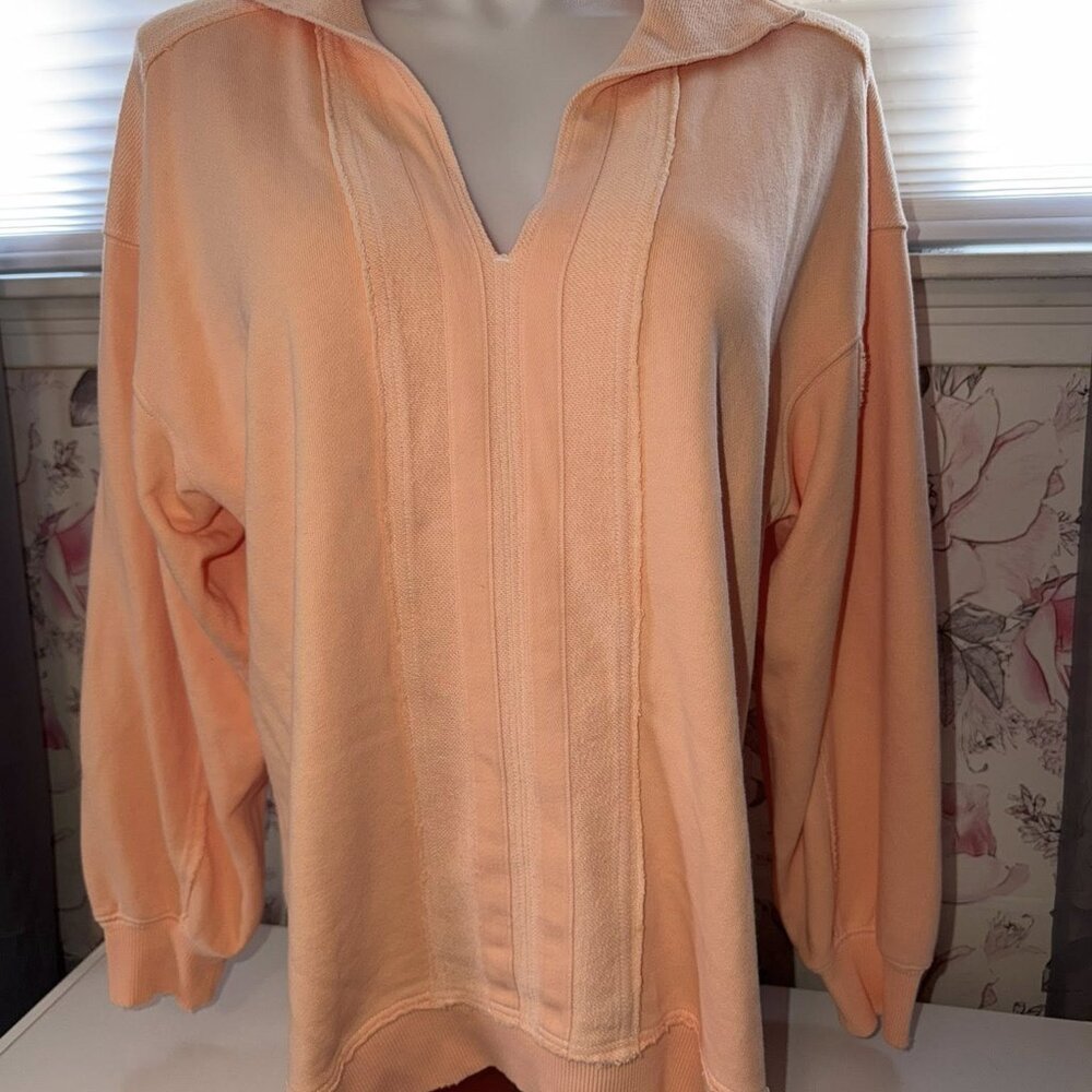 Aerie Creamsicle Oversized Fit Top